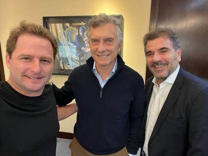 Macri se reunió con Alex Campbell y Cristian Ritondo