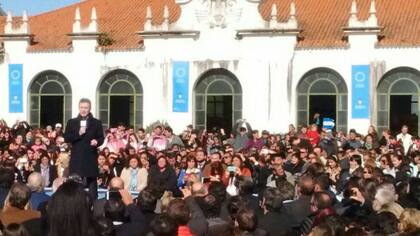 Macri visitó hoy Yapeyú, cuna de San Martín