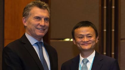 Macri y Jack Ma, dueño de Alibaba, en su primer reunión