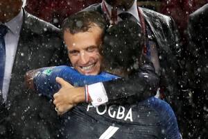 Macron, del sacado festejo cuando Francia ganó Rusia 2018 a tener que explicar por qué quiere ir a Qatar