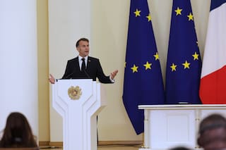 Macron dice que EE.UU. y Europa pierden el tiempo con amenazas arancelarias