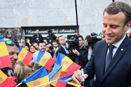Macron en Andorra, cumpliendo la tradición de ser copríncipe