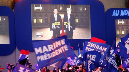 Macron y Le Pen son los favoritos para la segunda vuelta