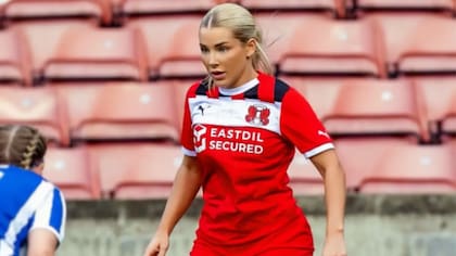 Madelene tuvo una breve etapa en el fútbol femenino del Charlton