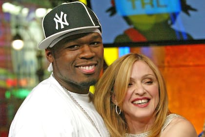 Otros tiempos: 50 Cent y Madonna, en 2003