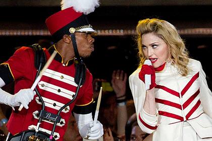 Madonna en su recital en Israel