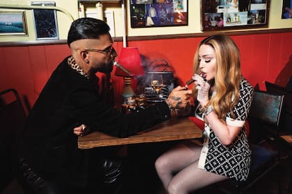 Madonna y Maluma, en Nueva York.