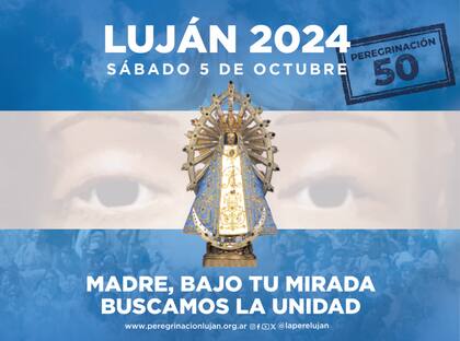 “Madre, bajo tu mirada buscamos la unidad”, el lema de la peregrinación de este año