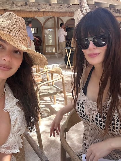 Madre e hija,
inseparables.