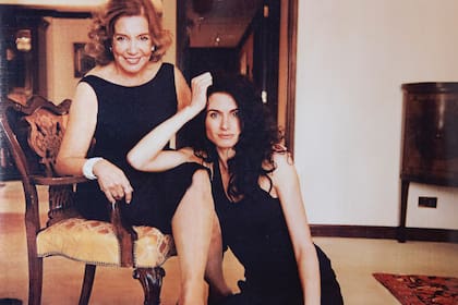 Madre e hija, el mismo amor por la actuación.