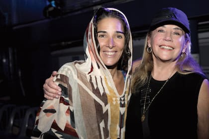 Madre e hija tras la función.
“Fue fantástico”, escribió
Tinayre en sus redes sociales.