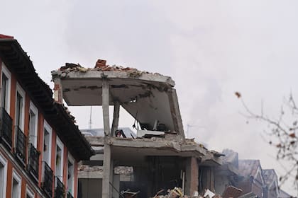 Una explosión destrozó varios pisos de un edificio