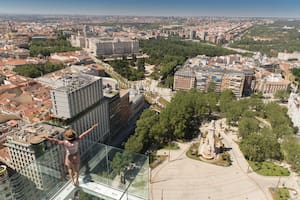 Madrid a los pies: la sensación del rooftop del Riu.