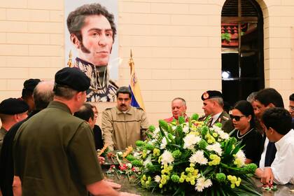 Maduro, en el homenaje por el sexto aniversario de la muerte de Hugo Chávez, ayer, en Caracas