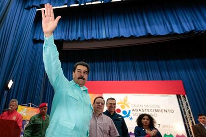 Maduro participó ayer de un encuentro con representantes del sector alimentario, en Caracas