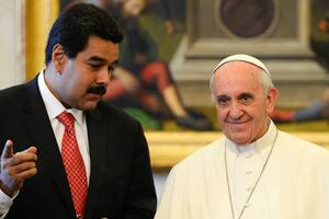 Maduro y el Papa en El Vaticano