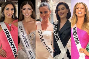Magali Benejam, Yamile Luján Dajud, Bárbara Cabrera, Julieta García y Alina Akselrad fueron las últimas cinco argentinas en participar de Miss Universo (Foto: Instagram)