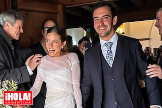 Así fue la idílica boda de Santiago Blaquier y Maggie Zorraquín frente al lago Nahuel Huapi