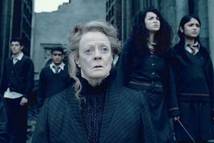 Maggie Smith interpretó a Minerva McGonagall en la serie de films de Harry Potter