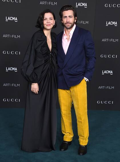 Maggie y Jake Gyllenhaal en la décima gala anual de LACMA ART + FILM 