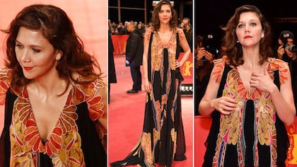 Maggie y un vestido llamativo