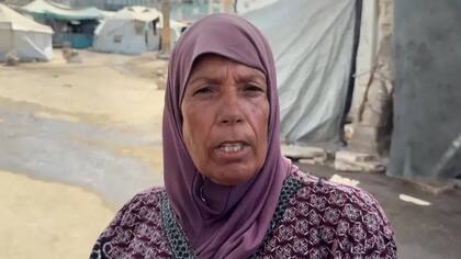 Maghzouza Saada, en Ciudad de Gaza.