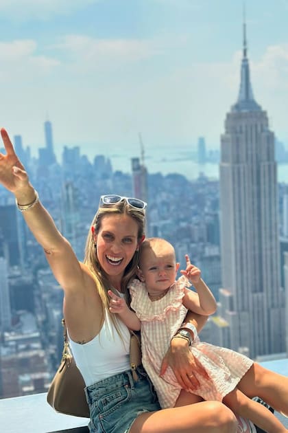 Magui Alcacer y su hija Emilia Lo Celso disfrutaron de una salida madre-hija en Nueva York, durante la Copa América.
