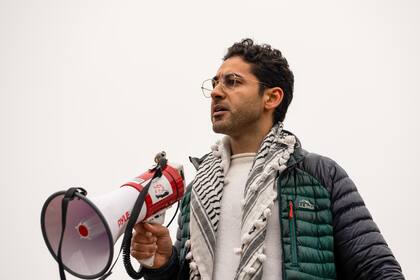 Mahdawi se apartó de la organización de estudiantes palestinos en 2024