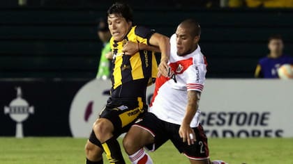 Maidana, titular en 2015 ante Guaraní, no podrá estar esta noche pero viajó con el plantel