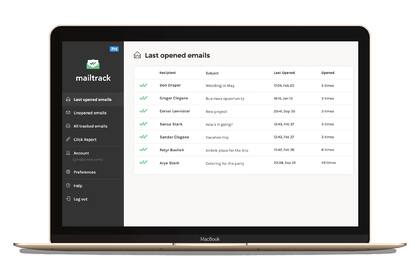 MailTrack permite confirmar la llegada a destino de los mensajes de correo electrónico de Gmail