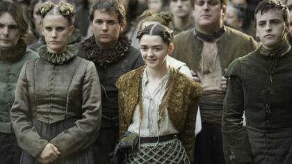 Maisie Williams en Game of Thrones
