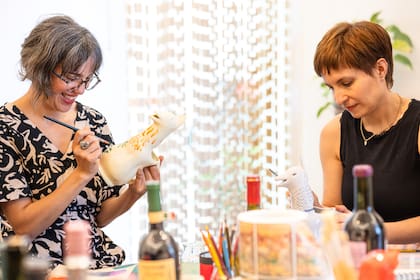 Maite Oz e Inés Fraschina son dos de las artistas que ilustraron para el proyecto.