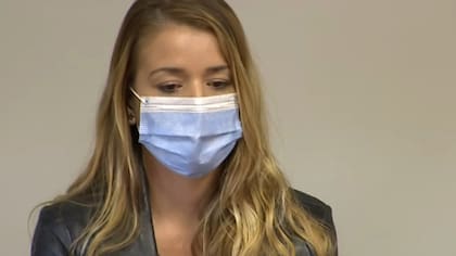 Maje cuando recibió la condena por el asesinato de su marido (Foto: Captura Youtube)