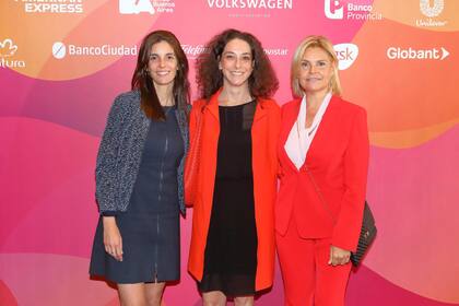 Majo Gutierrez ( Marriot) Carolina Zang (Estudio Zang Bergel y Vines), Gabriela Terminielli (BYMA)