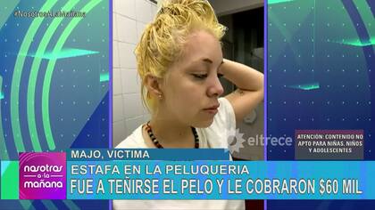 Majo llevó lo sucedido a la Justicia