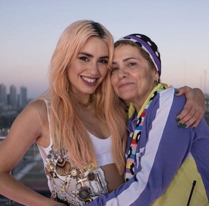 Majo Riera junto con su hija Lali Espósito