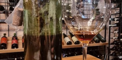 Malbec de 1912, en la medida en que se sirve en Finca El Paraíso