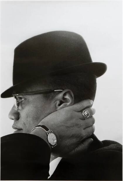 Malcolm X, por Eve Arnold