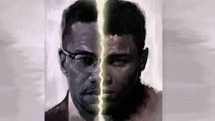 Malcom X y Cassius Clay