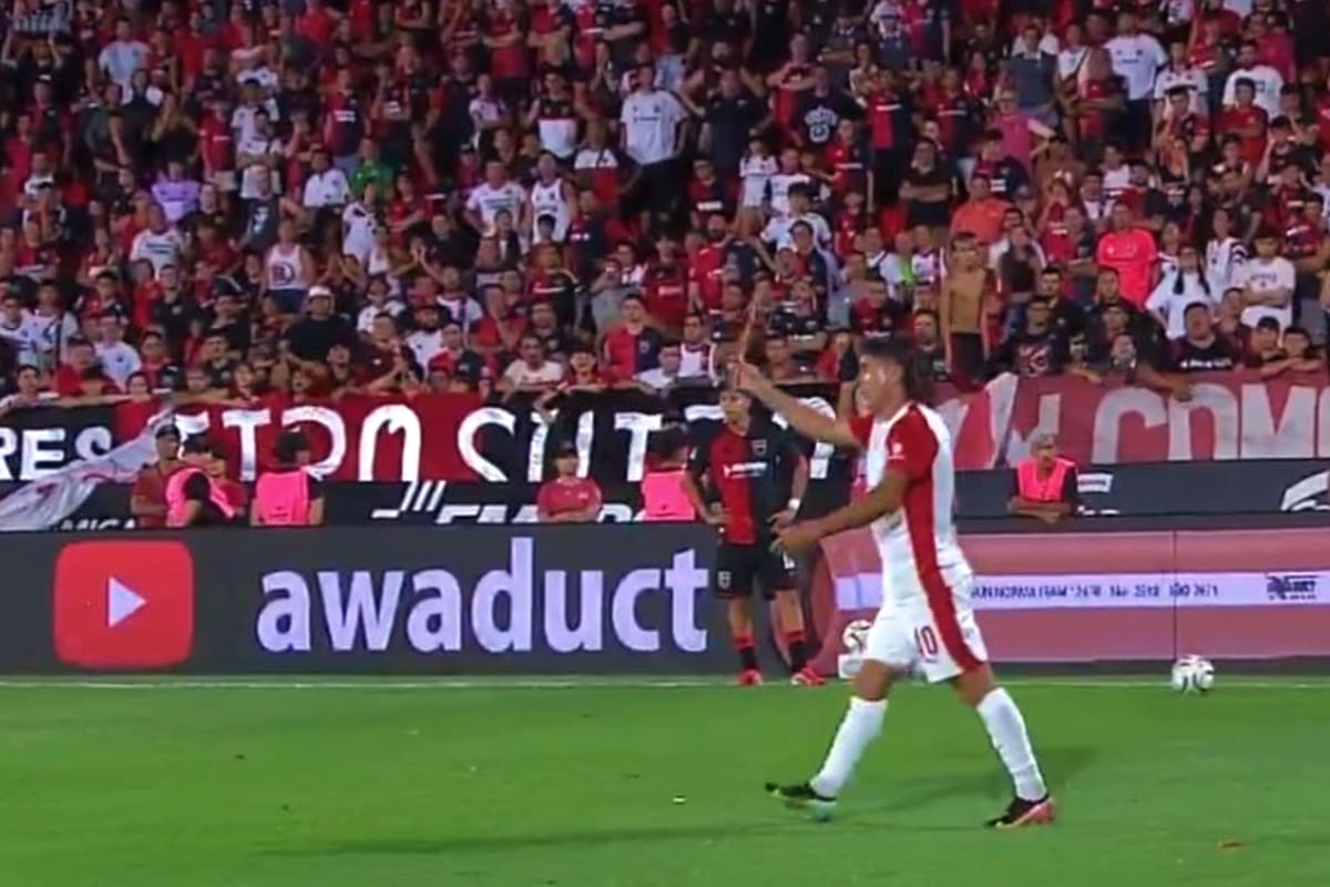 Malcora: os tiros que lhe foram dados e sua reação na ligação entre Newells e Independiente