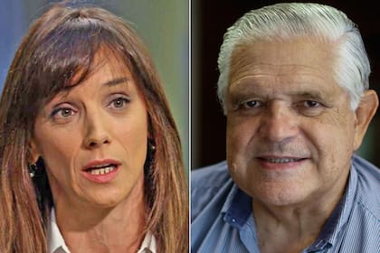Malena Galmarini y su denunciante Ricardo López Murphi