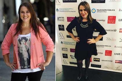 Malena Guinzburg, antes y después de la dieta