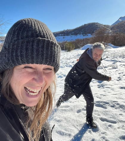 Malena Guinzburg celebró dos años en pareja junto a Adrián