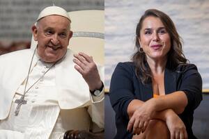 Cómo llegó Malena Guinzburg a ser la única argentina en la delegación de cómicos que se reunirá con el Papa