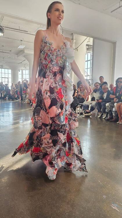 Malena Terra, hija de Analía Maiorana y su debut en las pasarelas de la mano de su amigo Benito Fernández. La modelo, de 22 años, además es estudiante de Psicología