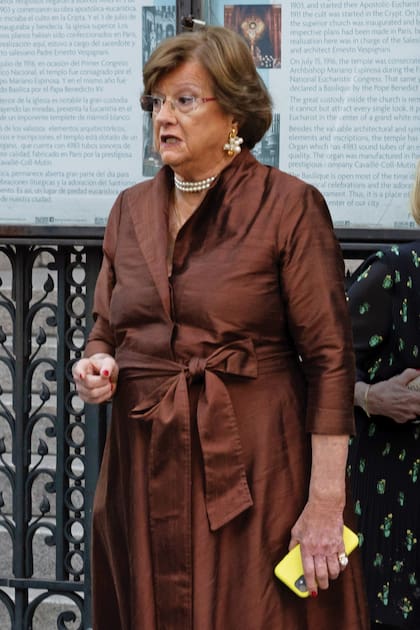 Malenita de Álzaga, la abuela de la novia.