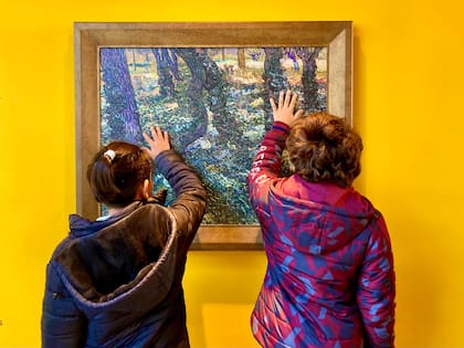 "Maleza", reproducción de obra que integra el Programa Latidos del arte como material didáctico para las visitas de escuelas