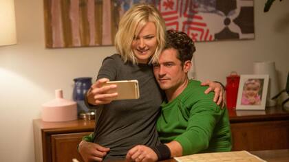 Malin Åkerman y Orlando Bloom