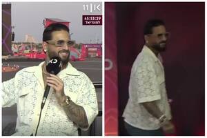 Maluma abandonó una entrevista en vivo cuando cuestionaron su participación en la apertura del Mundial