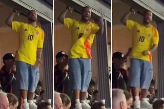 El picante ida y vuelta de Maluma con hinchas argentinos tras la derrota de Colombia